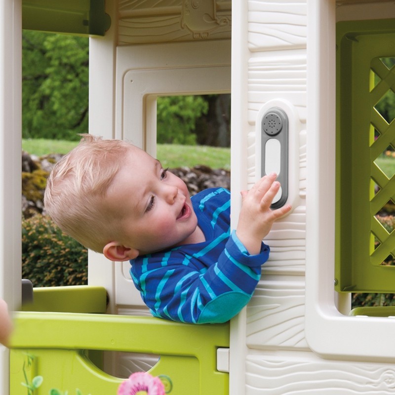 Smoby Doorbell Zvonček na Záhradné Domčeky - Šedý