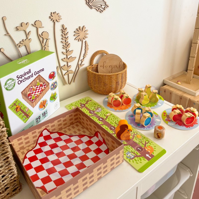 WOOPIE GREEN Wiewiórka w Sadzie Gra Planszowa Rodzinna FSC