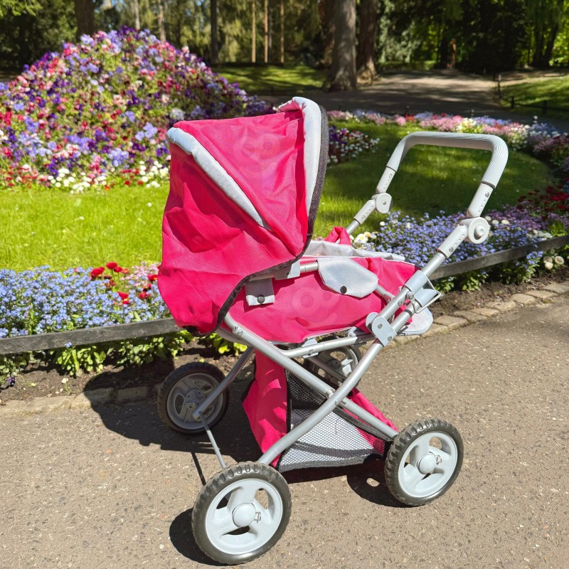 WOOPIE ROYAL Wózek dla Lalek 4w1 Nosidełko Regulacja