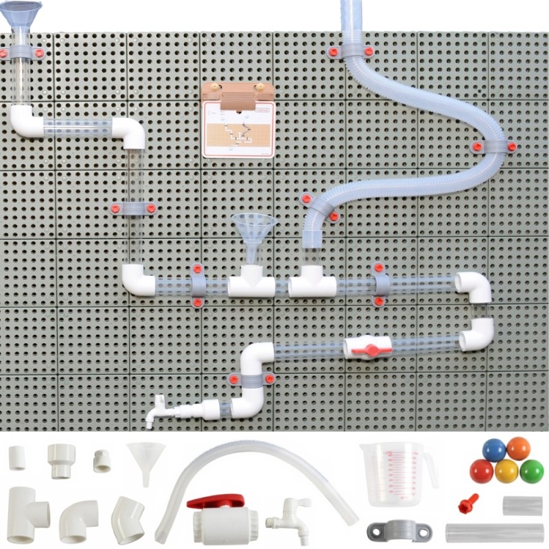 MASTERKIDZ Drewniana Wolnostojąca Tablica XXL Zewnętrzna + Zestaw Toru Wodnego