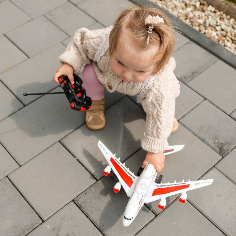 WOOPIE Lietadlo na diaľkové ovládanie AIRLINE (jazdí po zemi) | RC model