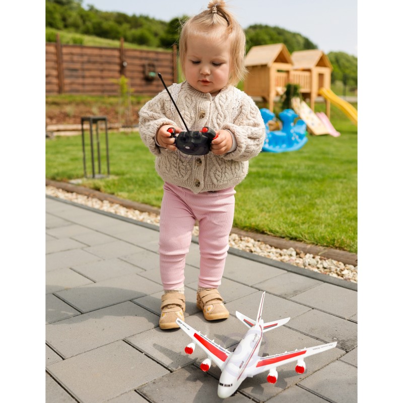 WOOPIE Lietadlo na diaľkové ovládanie AIRLINE (jazdí po zemi) | RC model