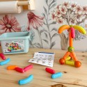 WOOPIE Magnetyczne Klocki Konstrukcyjne Edukacyjne 52 el.