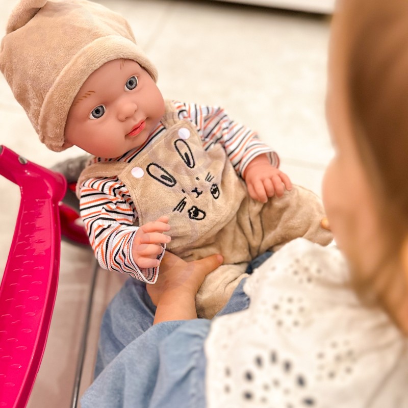 WOOPIE Royal Bábika Oblečená ako Zajačik 46 cm