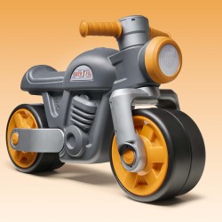 FALK Odrážadlo - Čierna Retro Motorka Prem1er 12m+