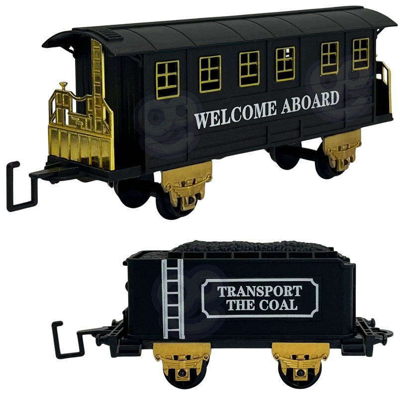 WOOPIE Vláčik - Lokomotíva a Železnica XXL 403 cm