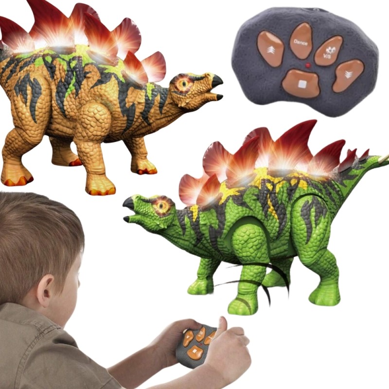 WOOPIE RC Dinosaurus na Diaľkové Ovládanie - Stegosaurus