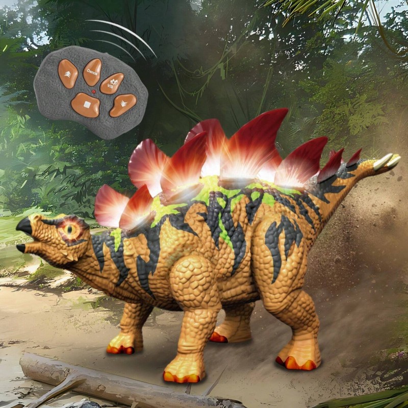 WOOPIE RC Dinosaurus na Diaľkové Ovládanie - Stegosaurus