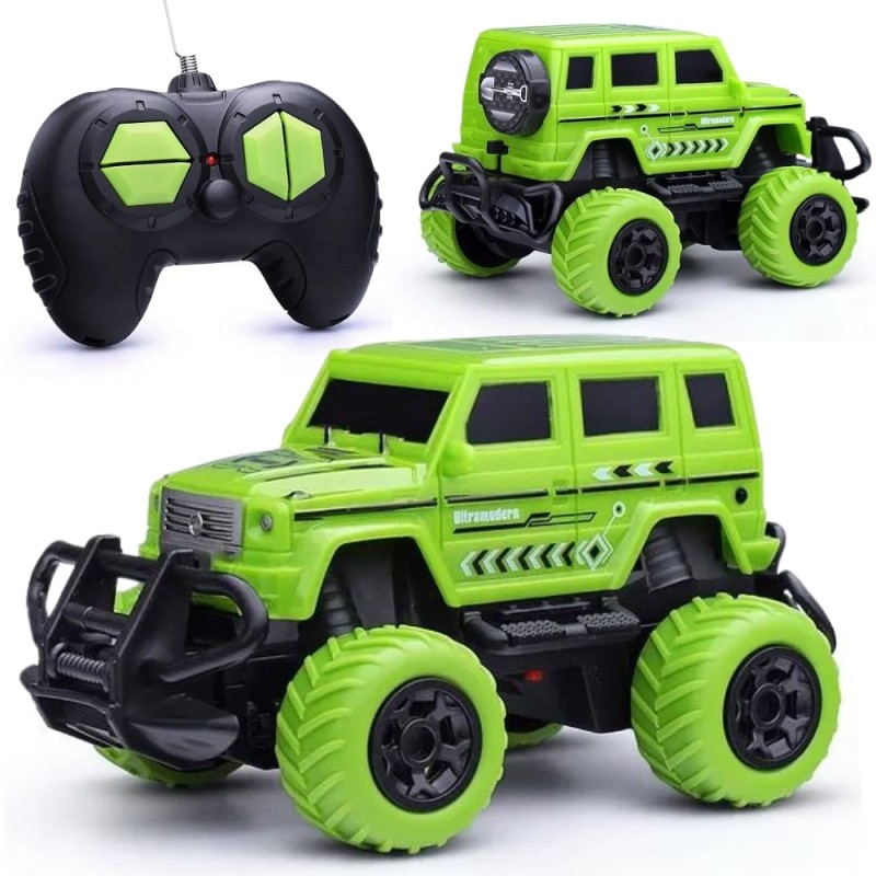 WOOPIE Auto na Diaľkové Ovládanie RC Jeep Cross-Country LED