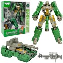 WOOPIE Transformujúci Robot SILVER BLADE Tank 2v1