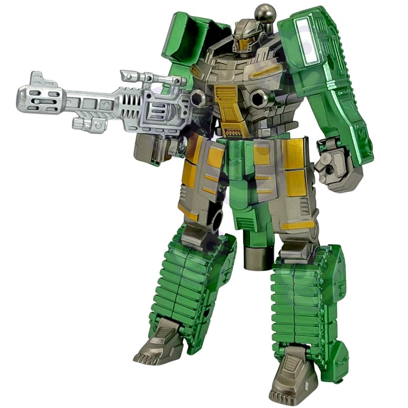 WOOPIE Transformujúci Robot SILVER BLADE Tank 2v1