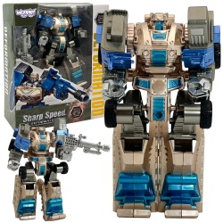 WOOPIE Transformujúci Robot SHARP SPEED Bojové Auto 2v1