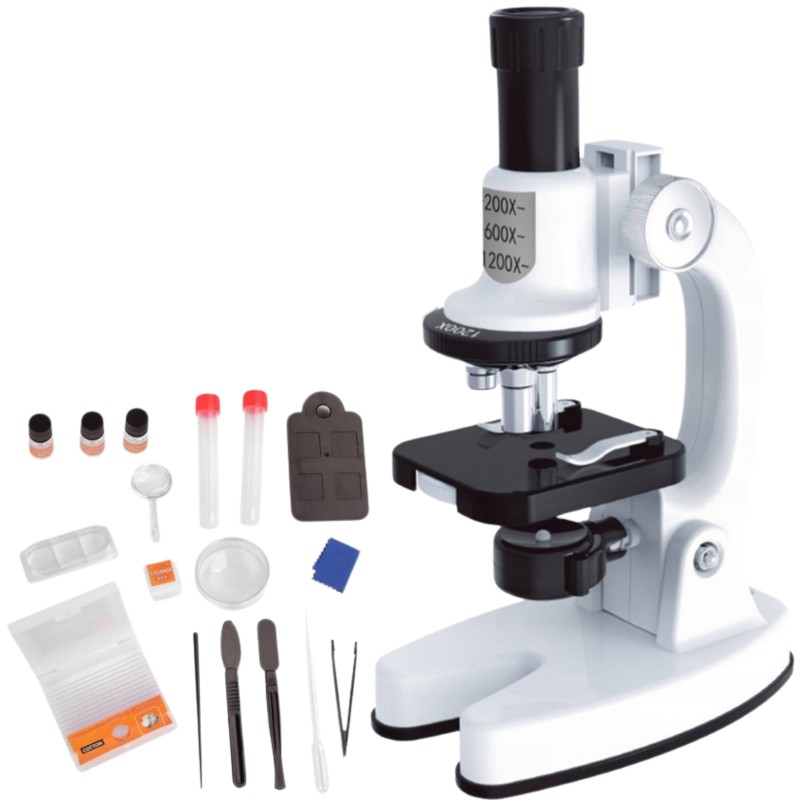 Woopie Digitálny LED Mikroskop so Zväčšením 1200x s Adaptérom pre Smartfón 2