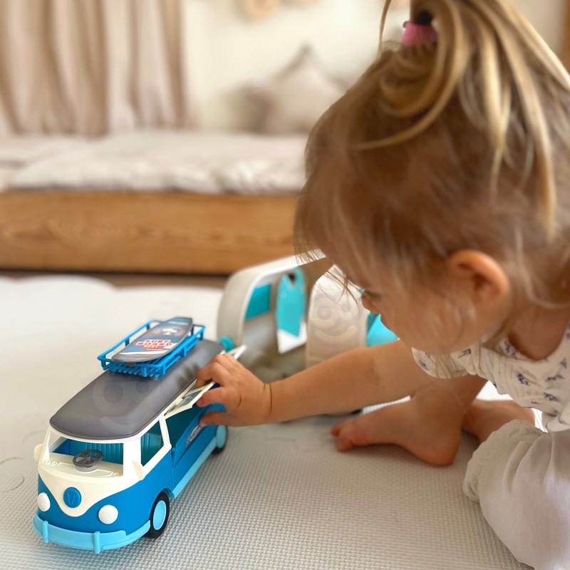 WOOPIE Kempingový Karavan s Prívesom - Svetelné a Zvukové Efekty