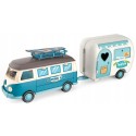 WOOPIE Kempingový Karavan s Prívesom - Svetelné a Zvukové Efekty