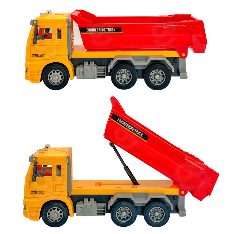 WOOPIE Sklápacie Nákladné Auto - Svetelné Zvukové Efekty