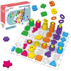 WOOPIE Montessori Triedič - Písmená a Čísla 139 ks.