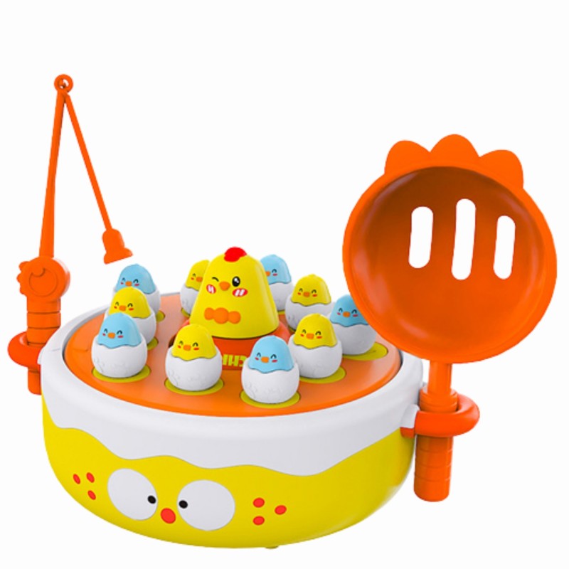 WOOPIE Hra - Chytanie Kuriatok s Katapultom 4v1