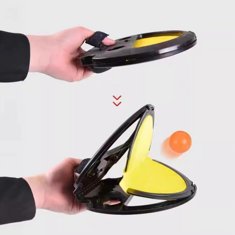 WOOPIE Zručnostná Hra Catch Ball Rukavica a 2 Loptičky