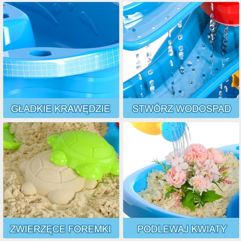 WOOPIE Vodný Stolík XL s Príslušenstvom 37 Dielov