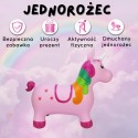 WOOPIE Gumené Zvieratko na Skákanie - Ružový Jednorožec