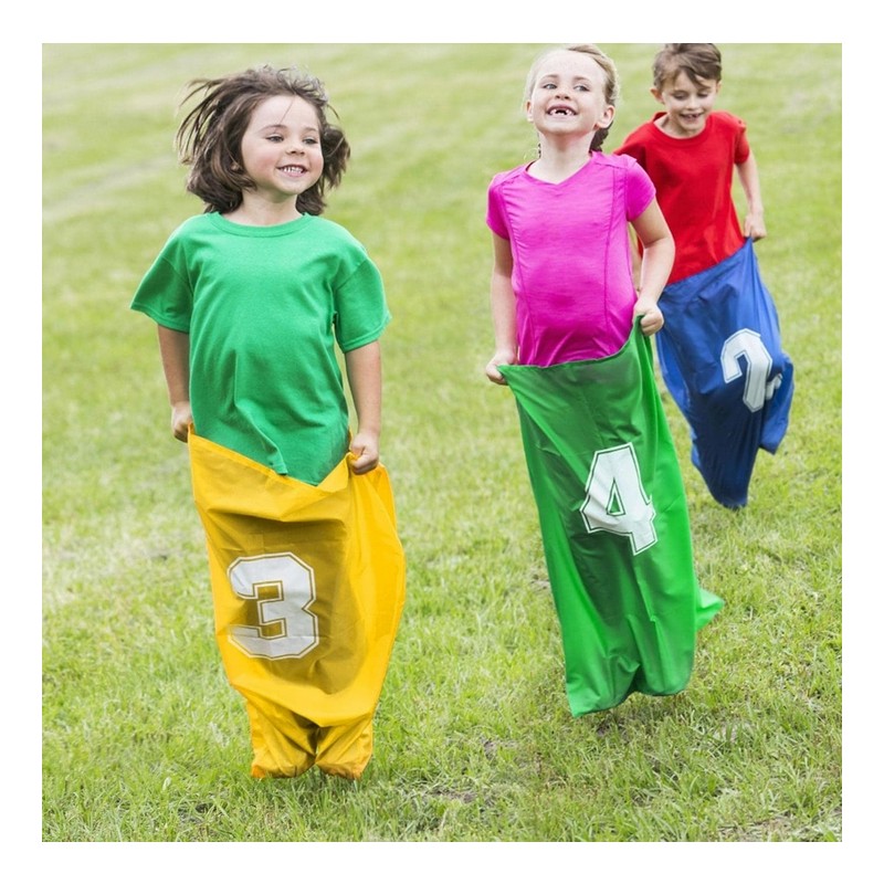 WOOPIE Farebné Skákacie Vaky pre Deti 4 ks.