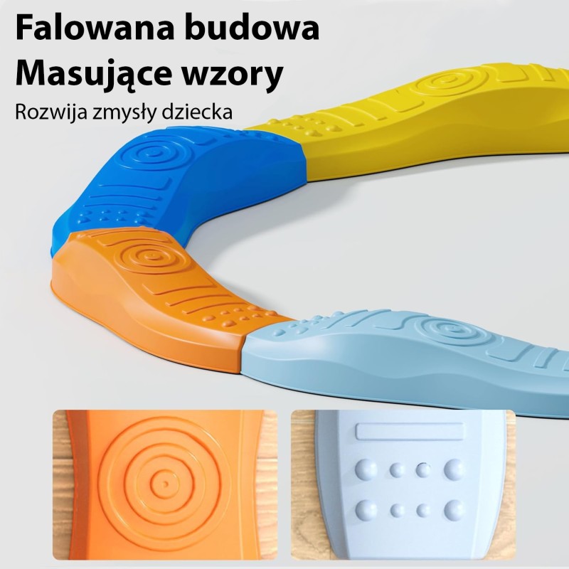 Senzorická Modulárna Dráha v Tvare Kruhu WOOPIE