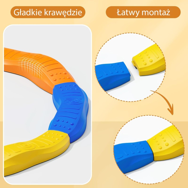 Senzorická Modulárna Dráha v Tvare Kruhu WOOPIE