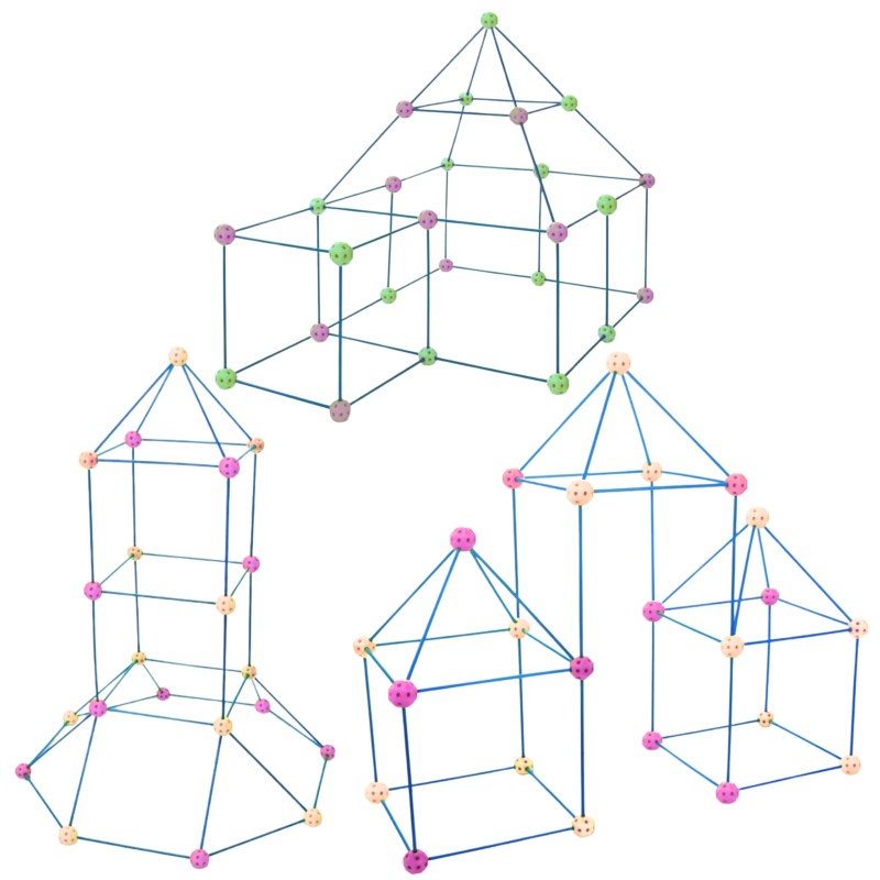 WOOPIE Konštrukčné Rúrky XXL 340 Ks.