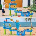 WOOPIE Poschodový Vodný Stolík a Pieskovisko 6v1 Mega Aquapark