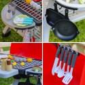 WOOPIE Barbecue Grill - Interaktívna Záhradná Kuchyňa XL 41 Dielov