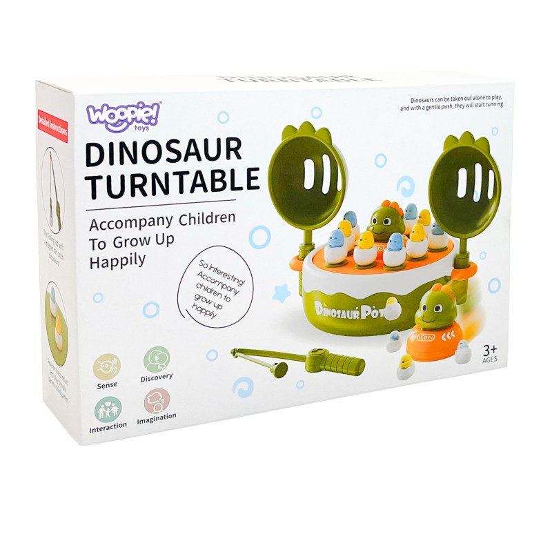 WOOPIE Zručnostná Hra na Chytanie Dinosaurov a Katapult 2v1