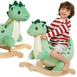 CLASSIC WORLD Drevený Hojdací Dinosaurus