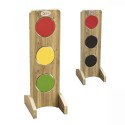 CLASSIC WORLD EDU Drevený Semafor XXL