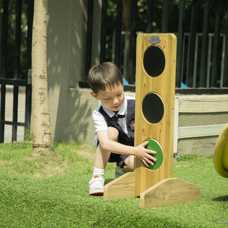 CLASSIC WORLD EDU Drevený Semafor XXL