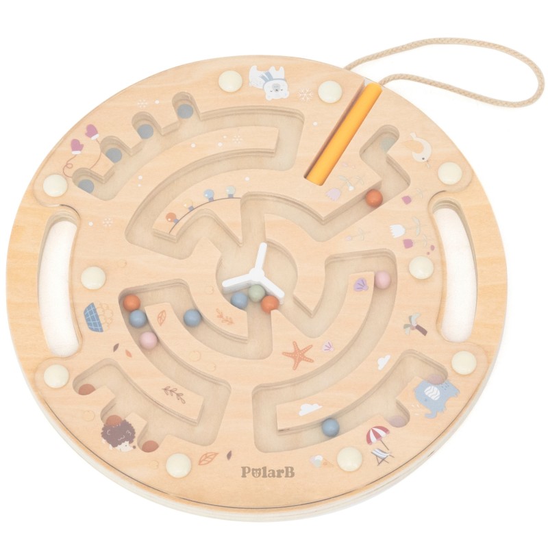 VIGA PolarB Magnetický Drevený Labyrint