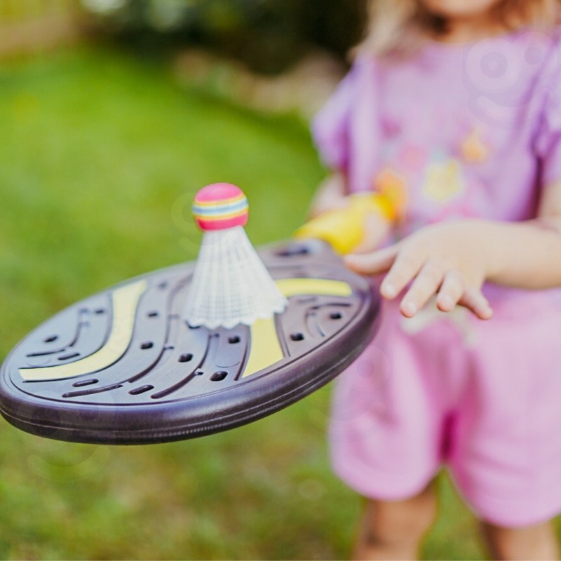 WOOPIE Rakieta z Piłką Piankową i Lotką- Zestaw Plażowo Ogrodowy