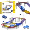 WOOPIE Magnetická Autodráha 137 Dielov + Auto