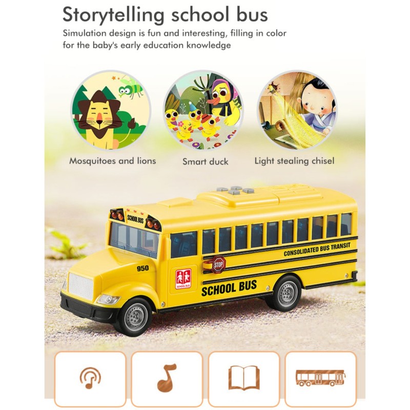 WOOPIE Interaktívny Školský Autobus 1:20
