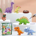 WOOPIE Kreatívna Sadrová Sada na Maľovanie - Figúrky Dinosaurov