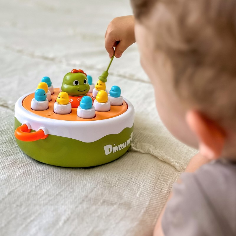 WOOPIE Zručnostná Hra na Chytanie Dinosaurov a Katapult 2v1