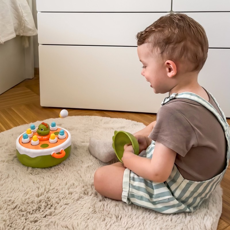 WOOPIE Zručnostná Hra na Chytanie Dinosaurov a Katapult 2v1