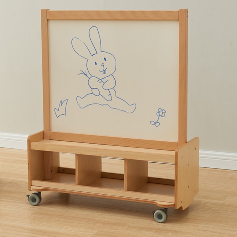 MASTERKIDZ Dwustronna Tablica Kredowa i Magnetyczna Do Pisania