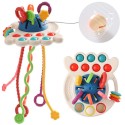 WOOPIE BABY Zabawka Sensoryczna Montessori Gryzak Wielofunkcyjny 0+