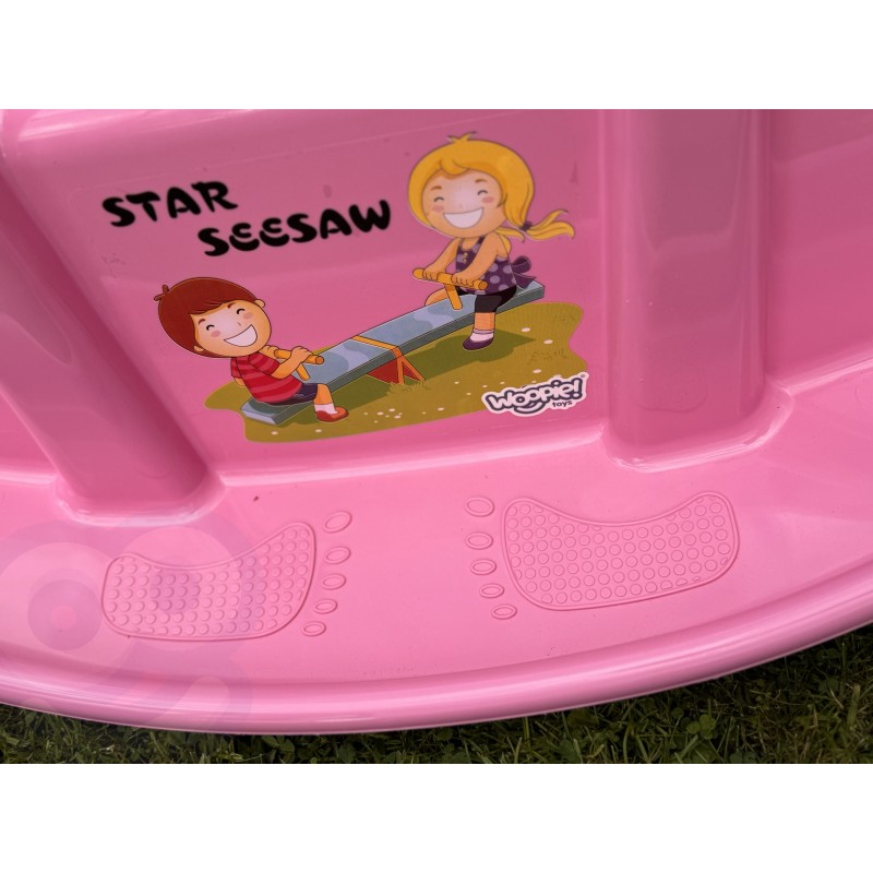 WOOPIE Hojdačka STAR - Ružová