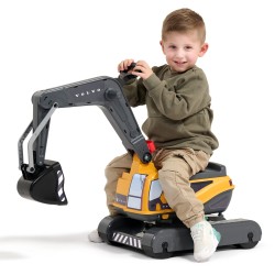 FALK Sediaci bager Volvo | Otočná kabína 360° a funkčná lyžica (nosnosť 50 kg)