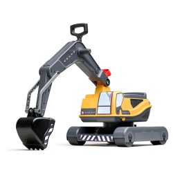 FALK Sediaci bager Volvo | Otočná kabína 360° a funkčná lyžica (nosnosť 50 kg)