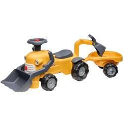 FALK Odrážadlo a chodítko Bager Marcel | s lyžicou a vlečkou od 1 roka