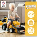 FALK Odrážadlo a chodítko Bager Marcel | s lyžicou a vlečkou od 1 roka