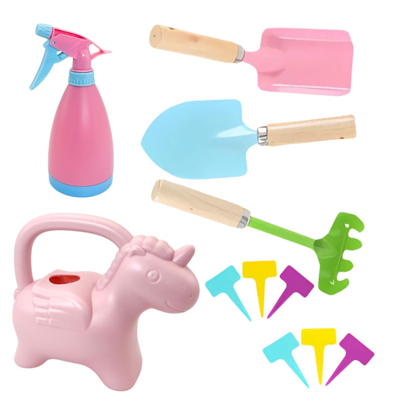 WOOPIE Sada pre Malého Záhradníka - Jednorožec 18 Dielov